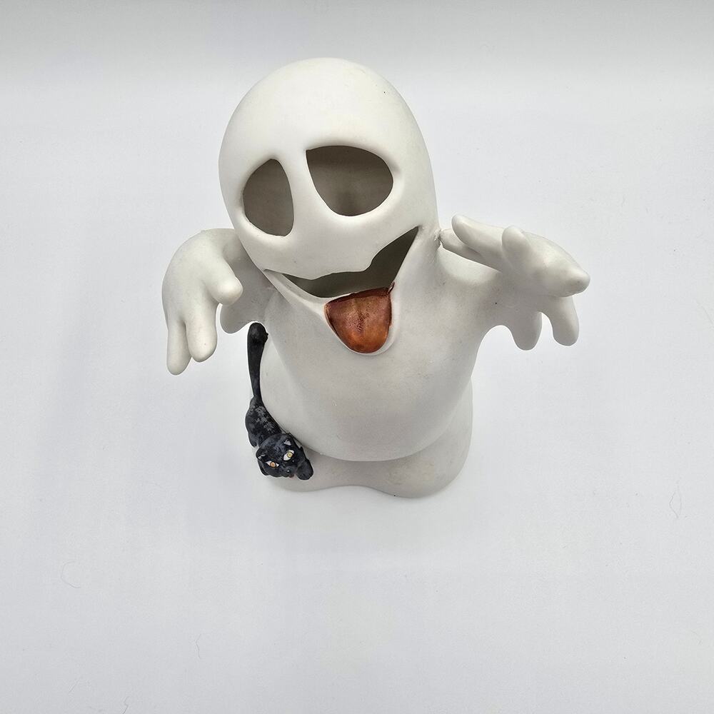 Vintage Ghostly Glow from Michael's porcelain candle lantern votive burner - Picture 7 of 11